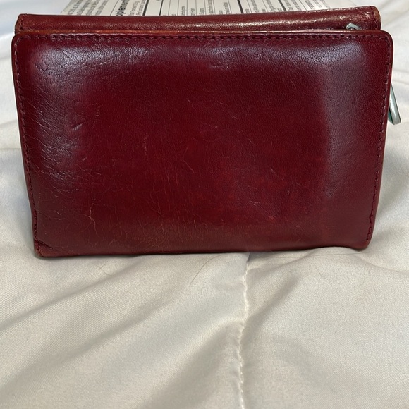 HOBO Vintage Red Leather Wallet - Picture 7 of 11
